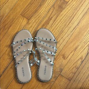 Torrid Women's Studded Sandals - Tan